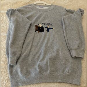 The Witcher embroidered sweater